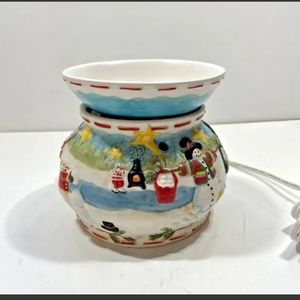 Wax Warmer by Robin Betterley Christmas Winter Scene